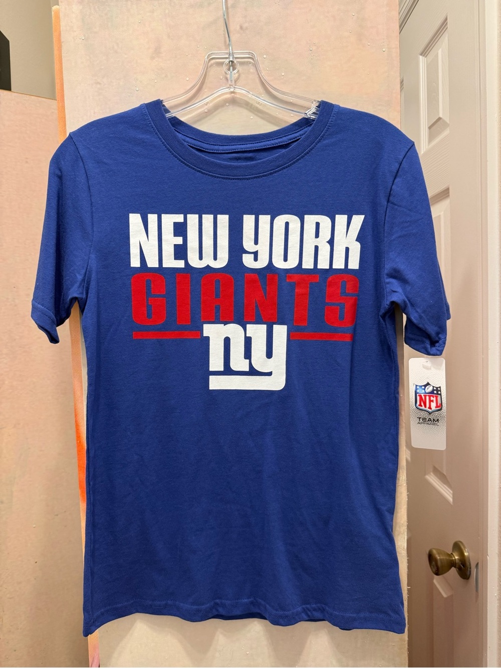 NFL New York Giants Blue Red White Kids T-Shirt